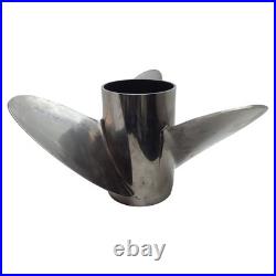 OMC Evinrude Johnson Raker 3855154 Propeller, 14-1/2 x 22 Pitch, LH, 19 Spline