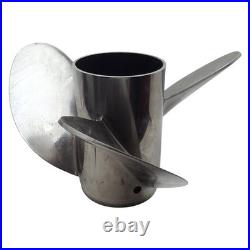 OMC Evinrude Johnson Raker 3855154 Propeller, 14-1/2 x 22 Pitch, LH, 19 Spline