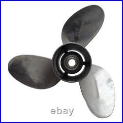OMC Evinrude Johnson Raker 3855154 Propeller, 14-1/2 x 22 Pitch, LH, 19 Spline