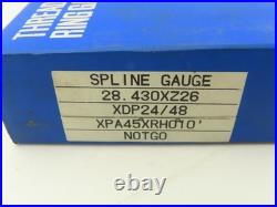 OSG Spline Threaded Ring Gauge XPA45° XRH0° Inspection No Go