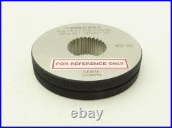 OSG Spline Threaded Ring Gauge XPA45° XRH0° Inspection No Go