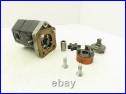 PE-1069 Hydraulic Gear Pump Spline Shaft 4-Bolt Flange SAE Ports