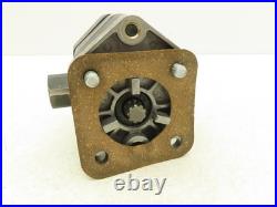 PE-1069 Hydraulic Gear Pump Spline Shaft 4-Bolt Flange SAE Ports