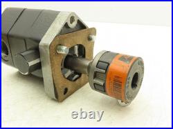 PE-1069 Hydraulic Gear Pump Spline Shaft 4-Bolt Flange SAE Ports