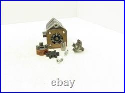 PE-1069 Hydraulic Gear Pump Spline Shaft 4-Bolt Flange SAE Ports