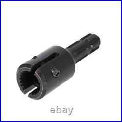 PTO Adapter Clamp Type 1-3/4 20 Spline Female 1-3/8 6 Spline Male 75 HP