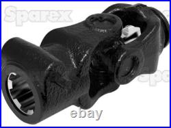 PTO Coupling U/J Size 27 x 74.5mm Size 1 3/8''-6 Spline, Profile Triangle, Si