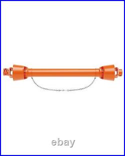 PTO Drive Shaft 1-3/8 X 6 Spline Ends T4 43-61 Brush Hog for Rotary Cutter
