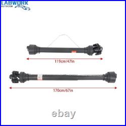 PTO Drive Shaft 1 3/8 x 6 Spline End withSlip Clutch T6 PTO Shaft for Mower