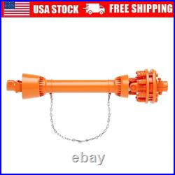 PTO Shaft 1-3/8 Drive Shaft 6 Spline Both Ends Driveline 4Tractor WithSlip Clutch
