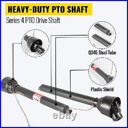 PTO Shaft 1-3/8 PTO Drive Shaft 6 Spline End Round Tractor Mower Rotary Cutter