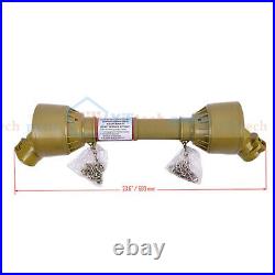 PTO Shaft Driveshaft for 1-3/8 x 6 Spline Both Ends 19.7-23.6 Fits Tractors