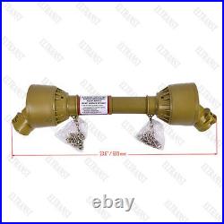 PTO Shaft Driveshaft for 1-3/8 x 6 Spline Both Ends 19.7-23.6 For Tractor