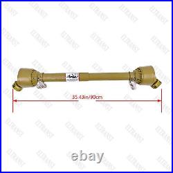 PTO Shaft Driveshaft for 1-3/8 x 6 Spline Both Ends 26.8-35.4 Length Series 1