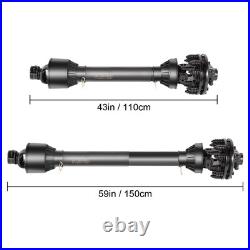 PTO Shaft PTO Drive Shaft 1-3/8 6 Spline EndwithSlip Clutch T4 43-59