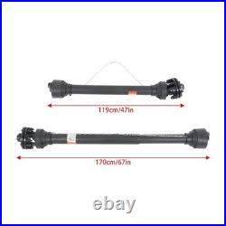PTO Shaft PTO Drive Shaft 1-3/8 x 6 Spline End T6 47 67 for Mower