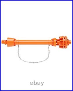 PTO Shaft PTO Drive Shaft 1-3/8 x 6 Spline Ends 43-57 for Brush Hog Shaft