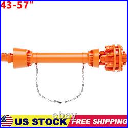 PTO Shaft PTO Drive Shaft 1-3/8 x 6 Spline Ends T4 43-57 with SlipClutch