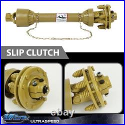 PTO Shaft PTO Drive Shaft 1-3/8x6 Spline withSlip Clutch Yellow 31.5-41