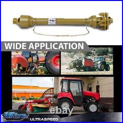 PTO Shaft PTO Drive Shaft 1-3/8x6 Spline withSlip Clutch Yellow 31.5-41