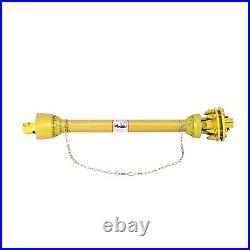 PTO Shaft PTO Drive Shaft 1-3/8x6 Spline withSlip Clutch Yellow 43-57 US