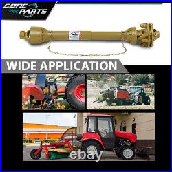 PTO Shaft PTO Drive Shaft 1-3/8x6 Spline withSlip Clutch Yellow T4 31.5-41