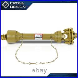 PTO Shaft PTO Drive Shaft 1-3/8x6 Spline with Slip Clutch T4 31.5-41 Yellow New