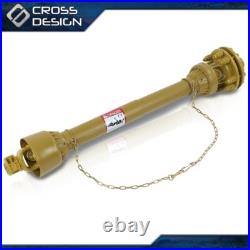 PTO Shaft PTO Drive Shaft 1-3/8x6 Spline with Slip Clutch T4 31.5-41 Yellow New