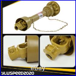 PTO Shaft PTO Drive Shaft 1-3/8x6 Spline with Slip Clutch T4 31.5-41 Yellow New