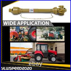 PTO Shaft PTO Drive Shaft 1-3/8x6 Spline with Slip Clutch T4 31.5-41 Yellow New