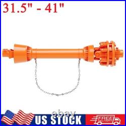 PTO Shaft PTO Driveshaft for Tractor 1-3/8 x 6 Spline Both End 31.5-41 Orange