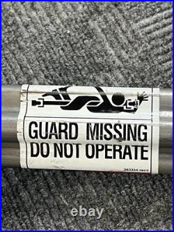 PTO Shaft Spline Driveshaft 38.5 Length Heavy Duty 383334 Gray Steel