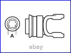 PTO Yoke Quick Release 31/32 x 2 9/32 1-15 Spline Series