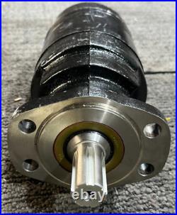 Parker 984980 06623 6668 Hydraulic Motor 6 Spline Shaft 4 Mounting Hole Flange