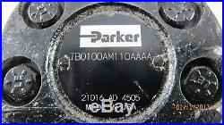 Parker Hydraulic Motor TB100AM110AAAA 21016 AD 4505 6T Splined Shaft NEW