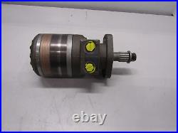 Parker Hydraulic Motor TF0360AS050AAAB LSHT 7/8 Ports 14 Spline Shaft