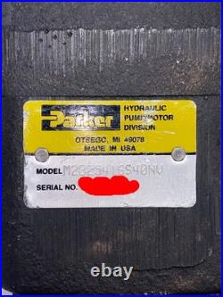Parker M2B25416S40NB High Speed Hydraulic Motor SAE-B 2-Bolt Spline Shaft