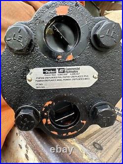 Parker PGM051 Series A898BEAF SAE Splined Shaft 2-Bolt Flange Hydraulic Motor