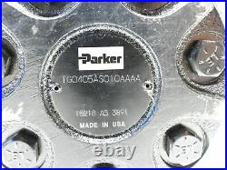 Parker TG0405AS010AAAA TG MOTOR 1-6B SPLINE, 2 BOLT (SAE A) MOUNT (FAST SHIP)