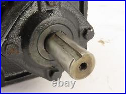 Perfection Gear 11 Ratio 20HP 1750RPM Right Angle Gear Reducer 1-1/4 6-Spline