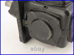 Perfection Gear 11 Ratio 20HP 1750RPM Right Angle Gear Reducer 1-1/4 6-Spline