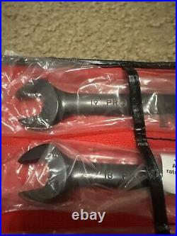 Proto 10 Piece Reversible Ratcheting Anti Slip Spline Wrench Set Metric