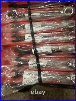 Proto 10 Piece Reversible Ratcheting Anti Slip Spline Wrench Set Metric