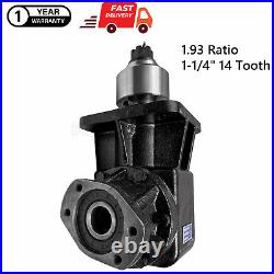 RC-51H 251390 Hydraulic Brush Cutter Gearbox 1.93 Ratio With Hydraulic Motor Mount
