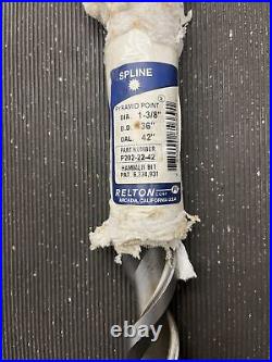 RELTON P202-22-42 1-3/8 x 36 Pyramid Point Spline