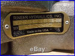 RINEER-REXROTH HYDRAULICS SPLINED VANE MOTOR MODM037-A2-IS-020-31 B1-TBB-000