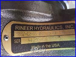 RINEER-REXROTH HYDRAULICS SPLINED VANE MOTOR MODM037-C2-IS-020-31 B1-TBB-000