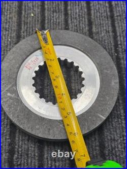 RSM-S 21-Teeth Spline Multi-Plate Flange Brake Pad Friction Clutch Disc 6 OD