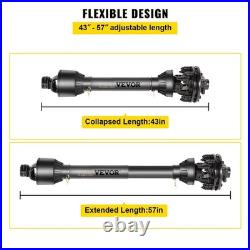 Reliable 1-3/8 6 Spline PTO Shaft 43-57 Series 5 with Clutch