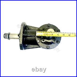 Replacement 40hp Shear Bolt Rotary Cutter Gearbox with 12 spline output shaft